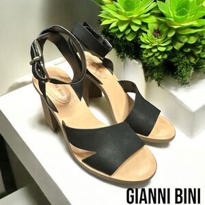 Gianni Bini Marilane Black Sandals Women's Size 9.5